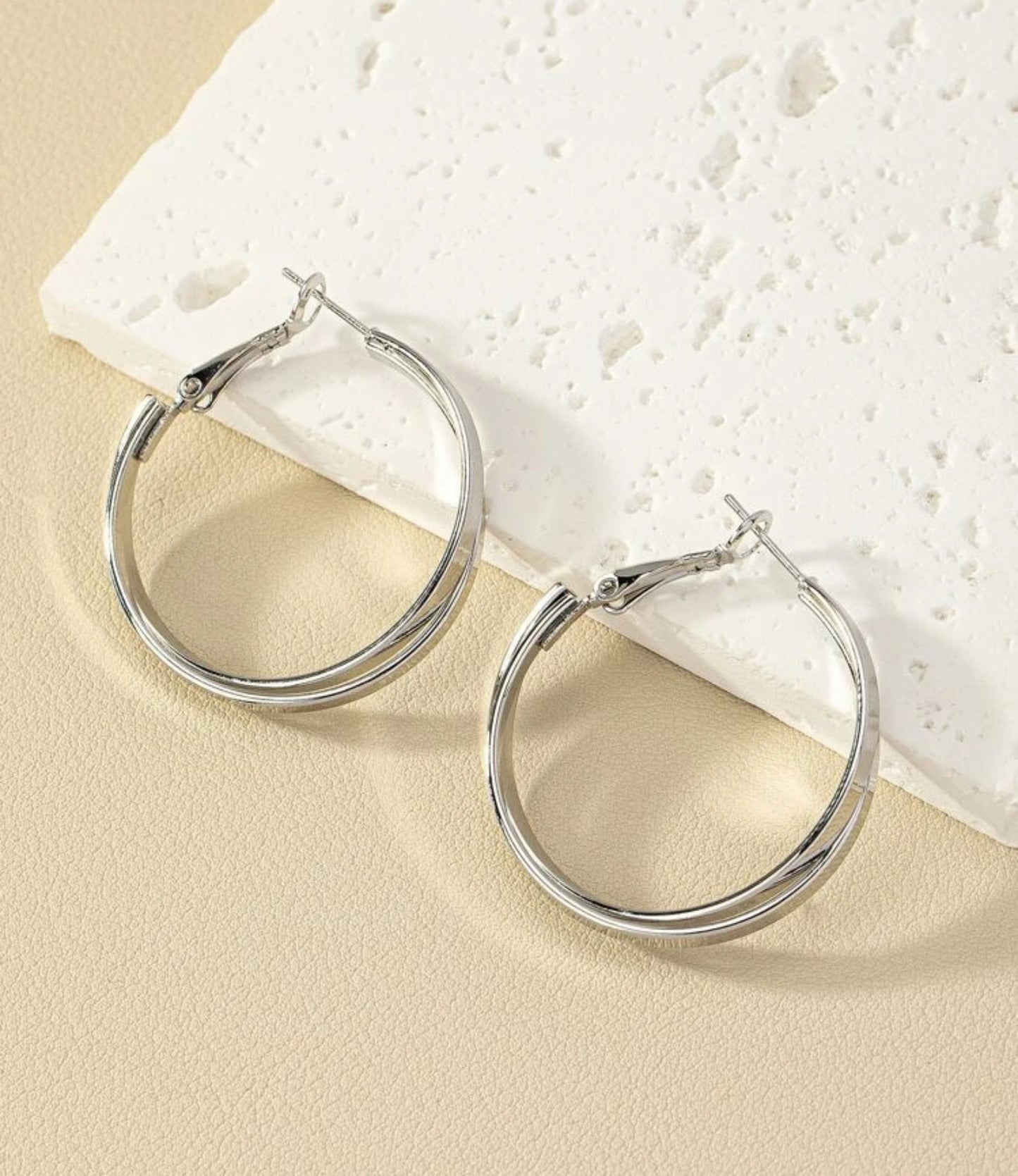 Infinity Hoop Earrings